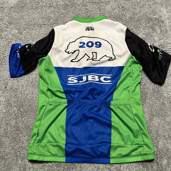 Podiumwear Cycle Jersey Shirt Womens Medium Performance Cycling Pocket - Picture 3 of 6